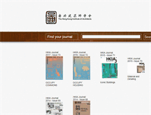 Tablet Screenshot of hkia-journal.net